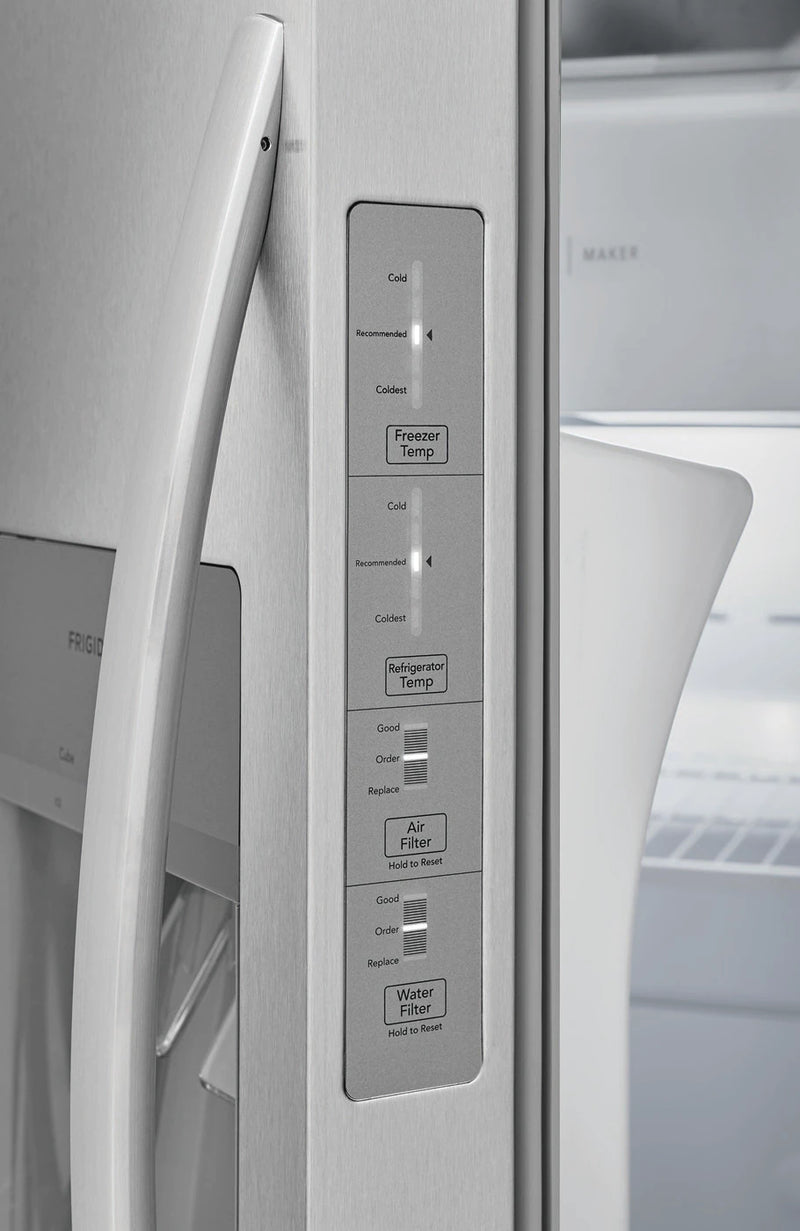 Frigidaire 22.3 Cu. Ft. 33'' Standard Depth Side by Side Refrigerator