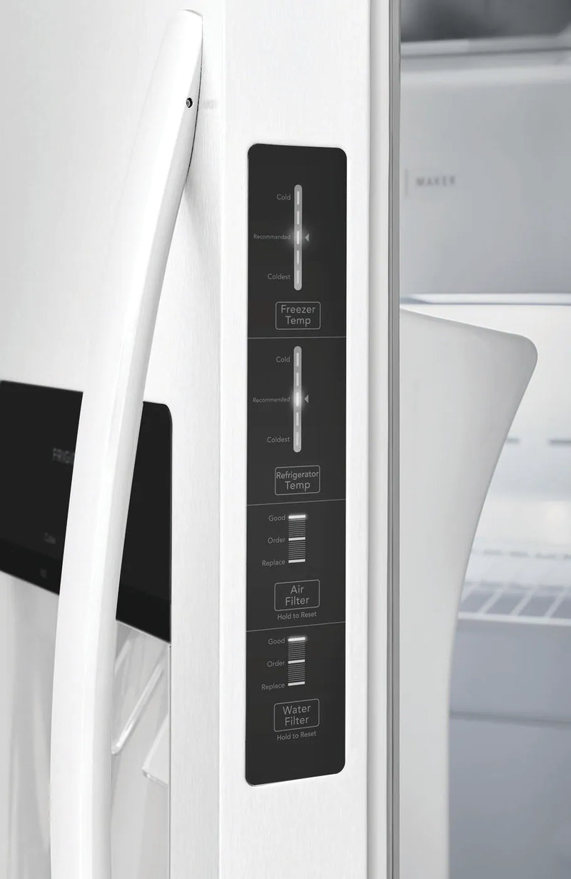 Frigidaire 22.3 Cu. Ft. 33'' Standard Depth Side by Side Refrigerator