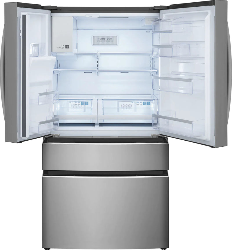 Frigidaire Gallery 21.5 Cu. Ft. Counter-Depth 4-Door French Door Refrigerator