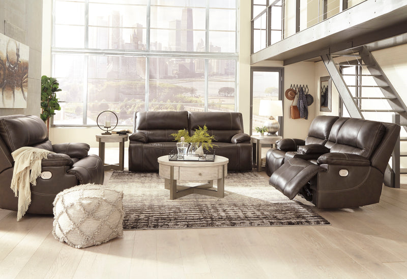Ricmen Power Reclining Loveseat with Console